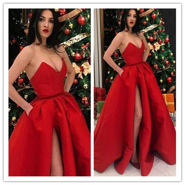 красного sexy атласной line пром платье милого high side split складка длина пол вечернее платье вечернего платья ogstuff vestidos де novia, Black;red
красного sexy атласной line пром платье милого high side split складка длина пол вечернее платье вечернего платья ogstuff vestidos де novia, Black;red