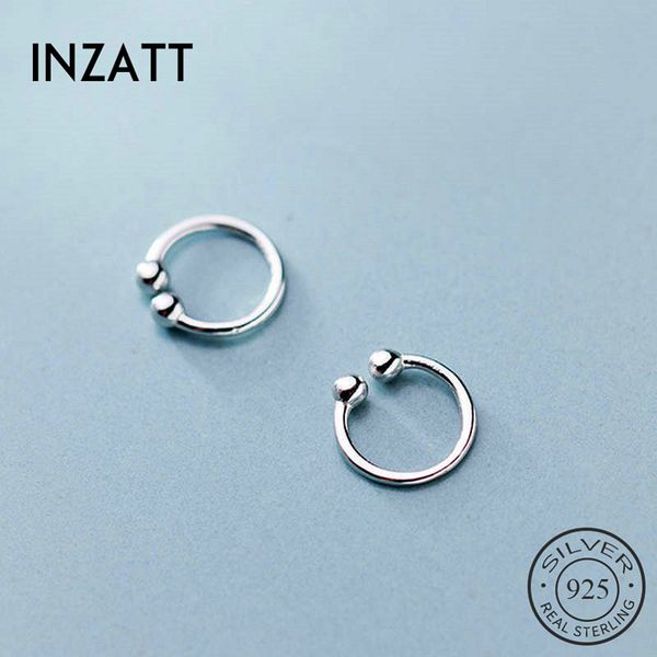 inzareal 925 sterling silver nonporous hoop earrings for fashion women party minimalist fine jewelry trendy accessories, Golden;silver
inzareal 925 sterling silver nonporous hoop earrings for fashion women party minimalist fine jewelry trendy accessories, Golden;silver