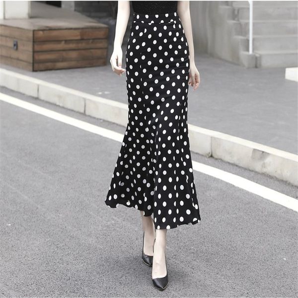 polka dot fishtail skirt 2020 summer and autumn new package hip long skirts casual street wear mermaid chiffon skirt, Black
polka dot fishtail skirt 2020 summer and autumn new package hip long skirts casual street wear mermaid chiffon skirt, Black