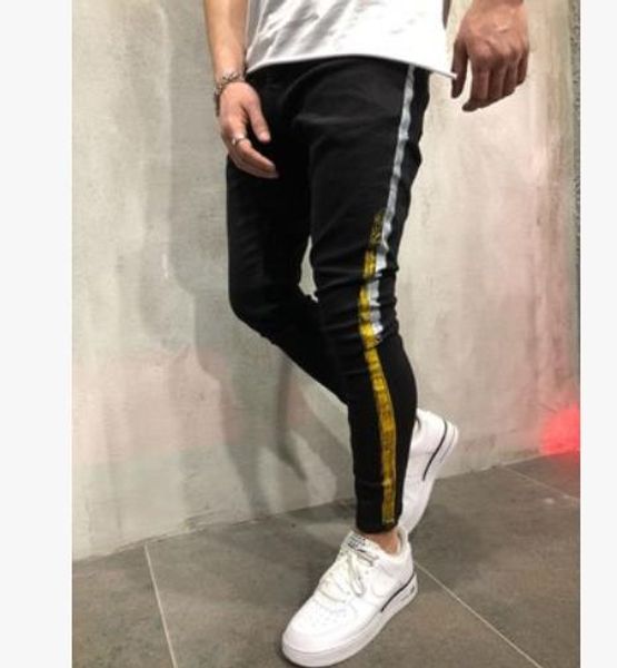 mens skinny jeans casual slim biker jeans denim knee hole hiphop ripped pants washed fashion rp6h, Blue
mens skinny jeans casual slim biker jeans denim knee hole hiphop ripped pants washed fashion rp6h, Blue