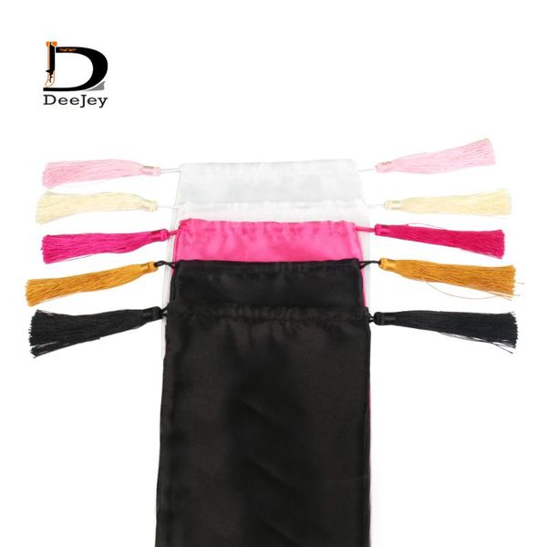 18x30cm blank white pink black virgin hair extension packaging satin silk bag with luxury tassels gift hair bundles packing bags
18x30cm blank white pink black virgin hair extension packaging satin silk bag with luxury tassels gift hair bundles packing bags