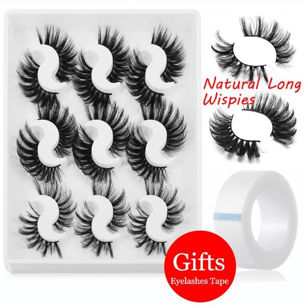 9pairs3d faux mink hair false eyelashes send 1pc eyelashes extension tape pure handmade natural long cruelty-free
9pairs3d faux mink hair false eyelashes send 1pc eyelashes extension tape pure handmade natural long cruelty-free