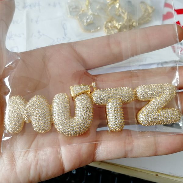 oem custom name necklace gold silver color ice out bling cz bubble letter pendant men's rock street necklace with 24inch rope chain
oem custom name necklace gold silver color ice out bling cz bubble letter pendant men's rock street necklace with 24inch rope chain