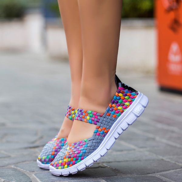 summer women's breathable walking running sport women woven shoes anti slip handmade weave light flats mother gift shoe big size
summer women's breathable walking running sport women woven shoes anti slip handmade weave light flats mother gift shoe big size
