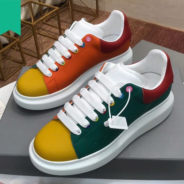 color splicing sponge cake bottom sneakers summer new-style fashion vogue is joker sweetheart inside shoe heighten plank shoes, Black
color splicing sponge cake bottom sneakers summer new-style fashion vogue is joker sweetheart inside shoe heighten plank shoes, Black