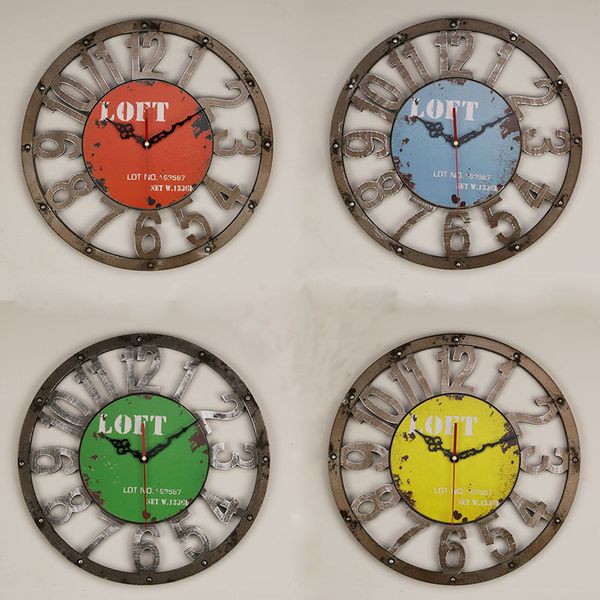 industrial style loft vintage creative nostalgic clock american country cafe decorative wall clock quartz wall clock
industrial style loft vintage creative nostalgic clock american country cafe decorative wall clock quartz wall clock