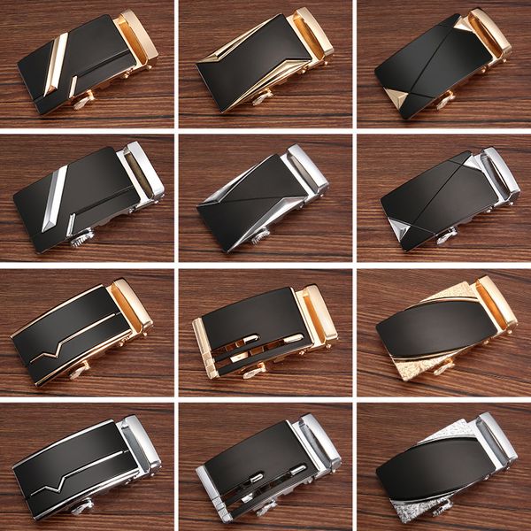 new fashion luxury glod alloy automatic belt buckles for men's leather waist belts men pants buckles 3.5cm ratchet accessories, Black;brown
new fashion luxury glod alloy automatic belt buckles for men's leather waist belts men pants buckles 3.5cm ratchet accessories, Black;brown
