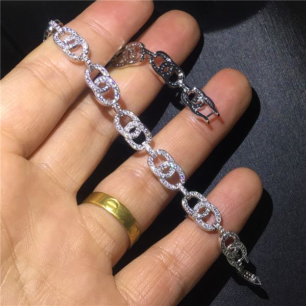 choucong hiphop chain bracelet micro pave 5a cz white gold filled statement party wedding bracelets for women men jewerly gift, Golden;silver
choucong hiphop chain bracelet micro pave 5a cz white gold filled statement party wedding bracelets for women men jewerly gift, Golden;silver