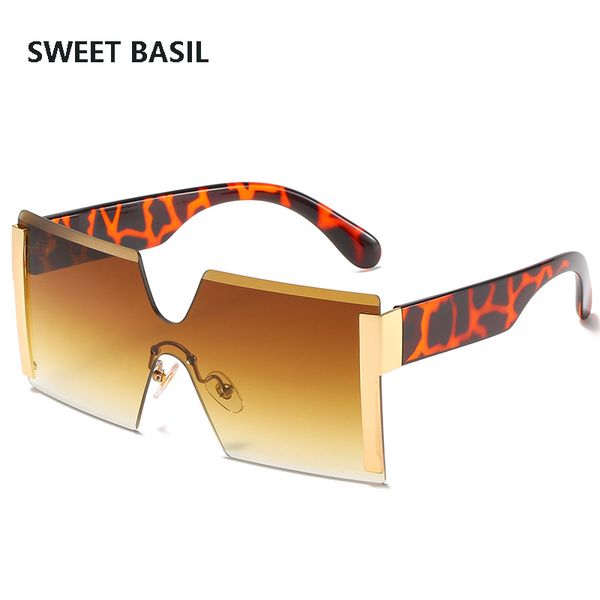 fashion oversized square rimless sunglasses women brand designer flat big sun glasses female one piece travel gafa de sol, White;black
fashion oversized square rimless sunglasses women brand designer flat big sun glasses female one piece travel gafa de sol, White;black
