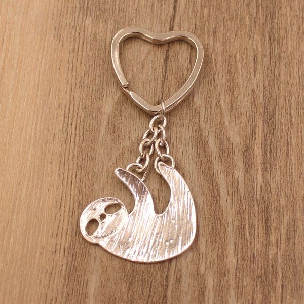 2020 new cute sloth animal gold silver plated metal pendant keychain for bag car women men male female key ring
2020 new cute sloth animal gold silver plated metal pendant keychain for bag car women men male female key ring