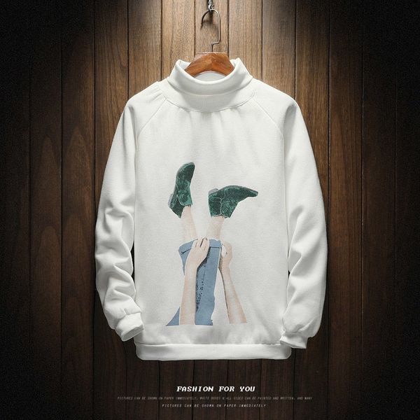 men's hoodies & sweatshirts sweatshirt 2021 autumn and winter handsome wild cartoon printed young personality fashion trend, Black
men's hoodies & sweatshirts sweatshirt 2021 autumn and winter handsome wild cartoon printed young personality fashion trend, Black