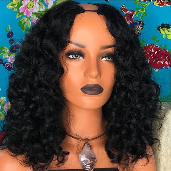 1*3 middles part u part wigs virgin human hair wigs for black women wet and wavy brazilian upart wig, Black;brown
1*3 middles part u part wigs virgin human hair wigs for black women wet and wavy brazilian upart wig, Black;brown