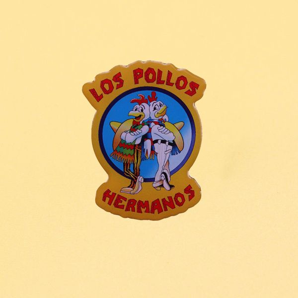 breaking bad fried chicken enamel pins and cartoon brooch men women fashion jewelery gifts anime movie hat clothes lapel badges, Gray
breaking bad fried chicken enamel pins and cartoon brooch men women fashion jewelery gifts anime movie hat clothes lapel badges, Gray