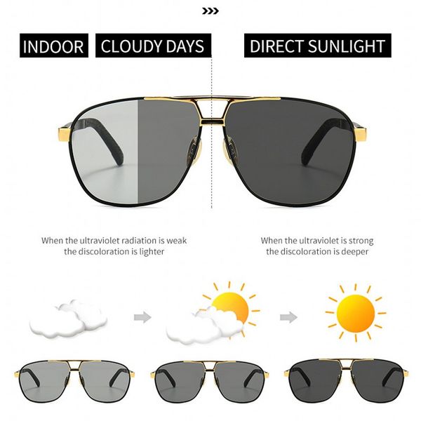 new night vision polarized rays men sunglasses classic color changing day and night driving fishing glasses sun glasses uv400, White;black
new night vision polarized rays men sunglasses classic color changing day and night driving fishing glasses sun glasses uv400, White;black