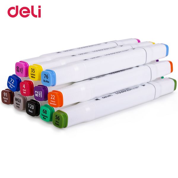 deli 12/24/36/48 colors per box write brush pen calligraphy paint marker pens set drawing painting watercolor art brush pen
deli 12/24/36/48 colors per box write brush pen calligraphy paint marker pens set drawing painting watercolor art brush pen