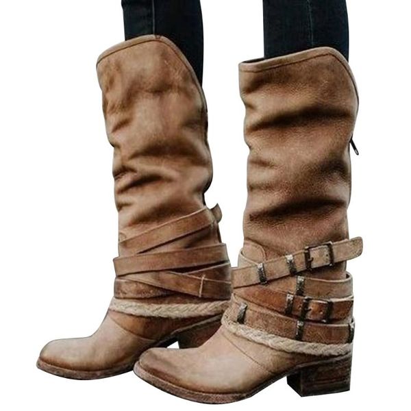 fashion women boots lace-up riding motorcycle boot low heel knee boots buckle side zipper female botas brown black
fashion women boots lace-up riding motorcycle boot low heel knee boots buckle side zipper female botas brown black