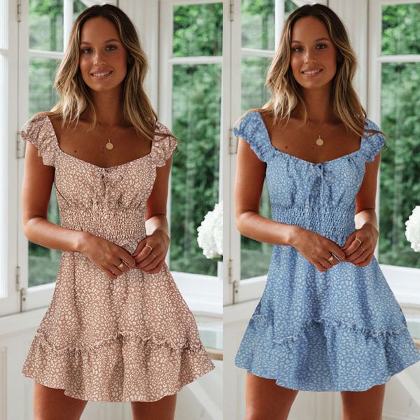 women summer boho floral short mini dress evening party beach dresses holiday short sleeve sundress drop shipping, Black;gray
women summer boho floral short mini dress evening party beach dresses holiday short sleeve sundress drop shipping, Black;gray