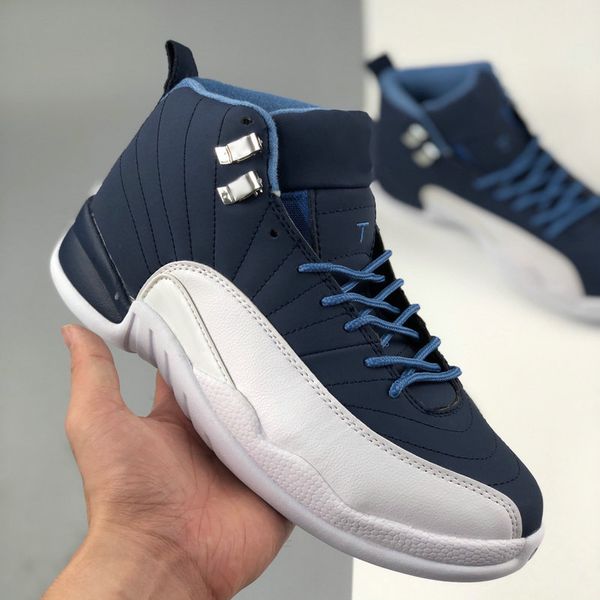 2020 мужских jumpman 12 12s xii индиго камень синего белого баскетбол обувь люди спорт кроссовки кроссовки дез chaussures корзинка zapatos р
2020 мужских jumpman 12 12s xii индиго камень синего белого баскетбол обувь люди спорт кроссовки кроссовки дез chaussures корзинка zapatos р