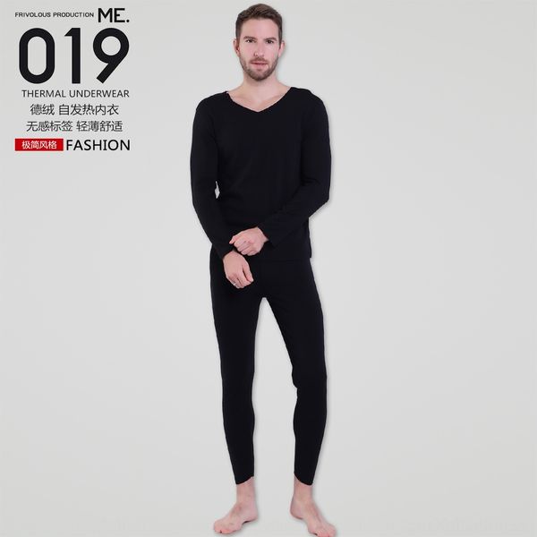 kjhin sunty men's thermal underwear thermal men's velvet plus thick velvet seamless base autumn clothes autumn pants suit warm sui, Black;white
kjhin sunty men's thermal underwear thermal men's velvet plus thick velvet seamless base autumn clothes autumn pants suit warm sui, Black;white