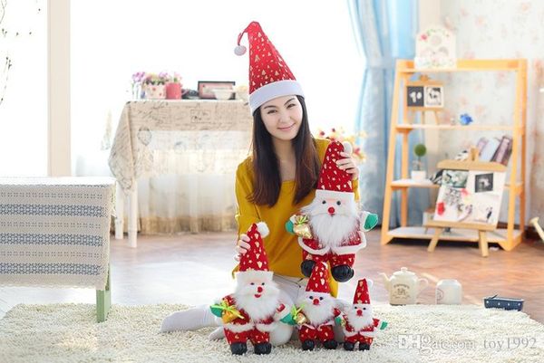 20cm-130cm santa claus doll smile santa claus plush toy doll creative christmas gift for children
20cm-130cm santa claus doll smile santa claus plush toy doll creative christmas gift for children