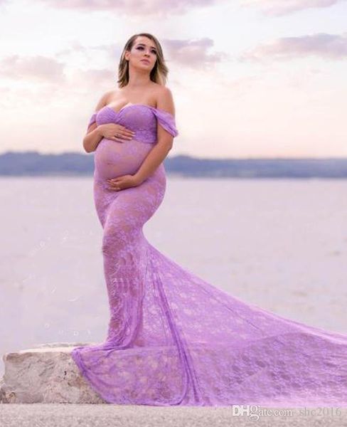 2019 new women's pregnant prom dress drop shoulder sweetheart trumpet mermaid long lace pregnancy clothes maternity dresses for p s, Black
2019 new women's pregnant prom dress drop shoulder sweetheart trumpet mermaid long lace pregnancy clothes maternity dresses for p s, Black