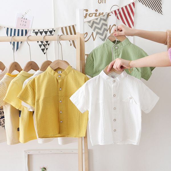 qorns boy's short-sleeved 2020 summer pure cotton boy's half-sleeved children's baby's thin tong chen shan tong chen sha, White;black
qorns boy's short-sleeved 2020 summer pure cotton boy's half-sleeved children's baby's thin tong chen shan tong chen sha, White;black