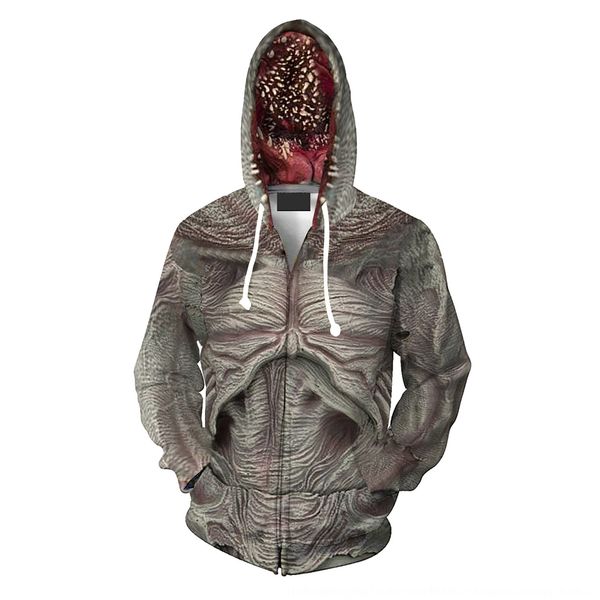 stranger things strange story 3 snack flower sweater zipper 3d printing zipper cardigan hooded sweater, Black
stranger things strange story 3 snack flower sweater zipper 3d printing zipper cardigan hooded sweater, Black