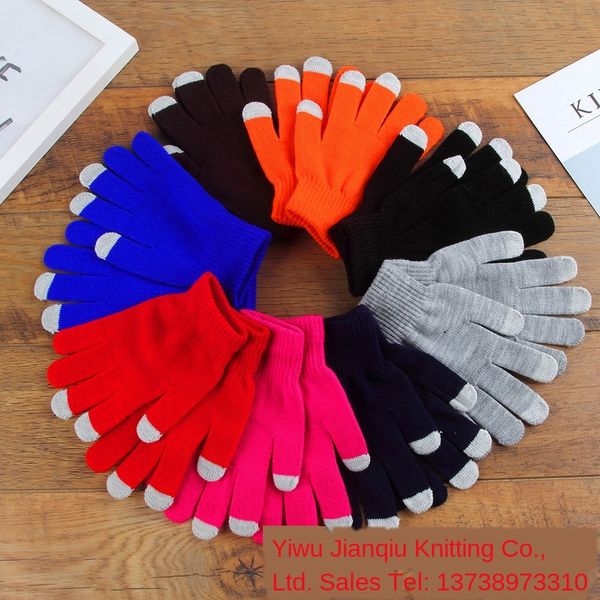 new monochrome knitted touch screen women's finger outdoor antie fashion fashion winter and gloves warm gloves
new monochrome knitted touch screen women's finger outdoor antie fashion fashion winter and gloves warm gloves
