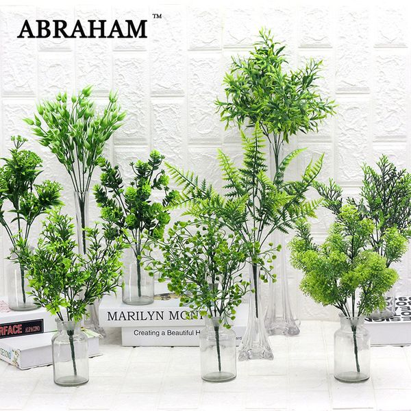 decorative flowers & wreaths 40cm tropical artificial plants plastic leaves small tree branch fake fern grass bouquet for plant wall home ga
decorative flowers & wreaths 40cm tropical artificial plants plastic leaves small tree branch fake fern grass bouquet for plant wall home ga