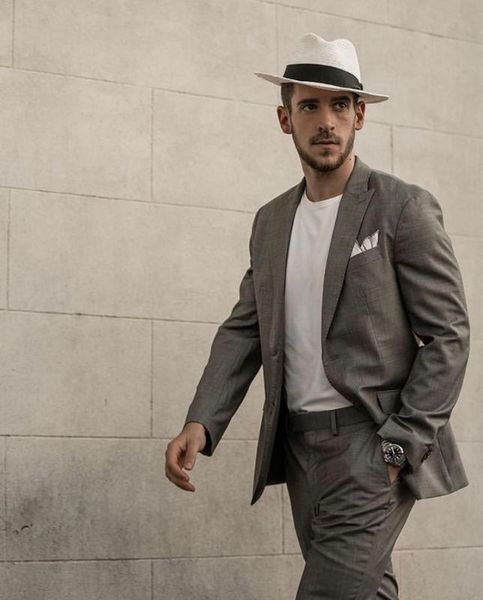 costume homme grey men suits for wedding tuxedo groom man slim fit blazer groomsmen suit terno masculino 2 pcs jacket pant, White;black
costume homme grey men suits for wedding tuxedo groom man slim fit blazer groomsmen suit terno masculino 2 pcs jacket pant, White;black