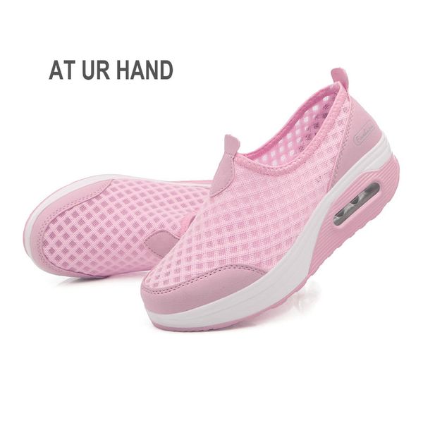 women's casual shoes platform sneaker women fashion shoes ladies air mesh woman solid footwear plus 35-42, Black 
women's casual shoes platform sneaker women fashion shoes ladies air mesh woman solid footwear plus 35-42, Black