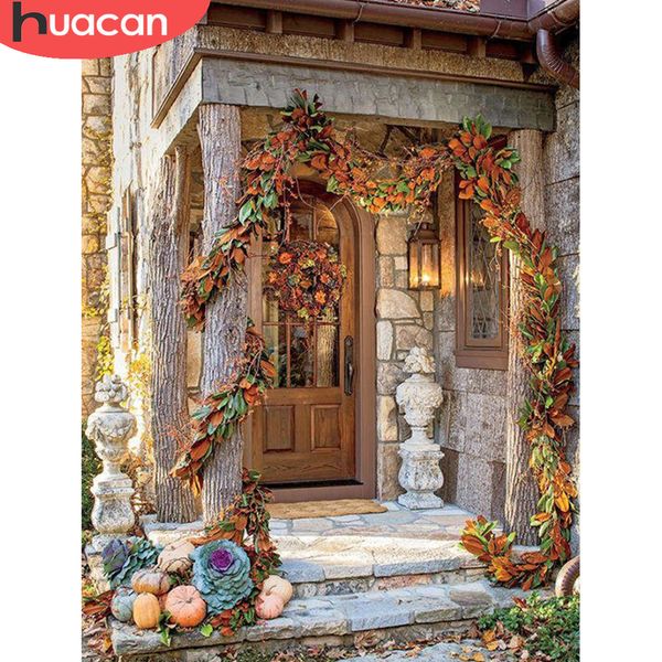 huacan 5d diamond painting door landscape full drill square/round mosaic home decoration wall stickers
huacan 5d diamond painting door landscape full drill square/round mosaic home decoration wall stickers