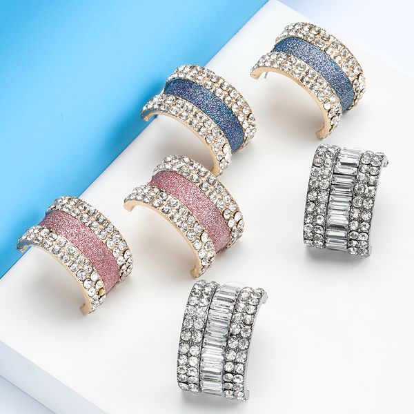 net red ins wind c- shaped wide edge alloy diamond rhinestone personalized geometric earrings women's simple earrings, Golden
net red ins wind c- shaped wide edge alloy diamond rhinestone personalized geometric earrings women's simple earrings, Golden