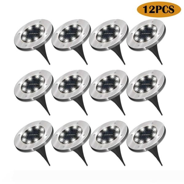 12pack solar path lights 8 led solar power buried light ground lamp outdoor pathway garden landscape lighting decking underground lamps
12pack solar path lights 8 led solar power buried light ground lamp outdoor pathway garden landscape lighting decking underground lamps