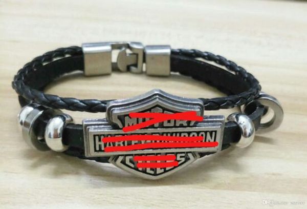 2019 Europe and America fashion men's Leather Bracelet personalized punk trend Bracelet
2019 Europe and America fashion men's Leather Bracelet personalized punk trend Bracelet