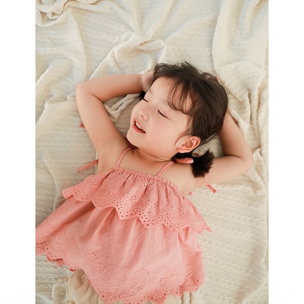 b9typ clothes thin loose clothes fashionable suspenders children's clothing sling children's clothing girl baby's new sleevel, Blue
b9typ clothes thin loose clothes fashionable suspenders children's clothing sling children's clothing girl baby's new sleevel, Blue