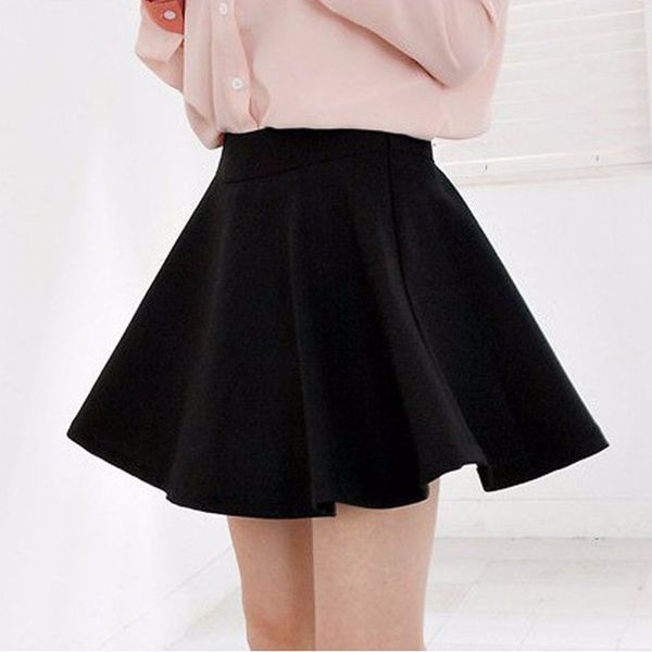 black elastic waist textured skirt flare a line skirts autumn high waist short minimalist skirt new apparel vintage size
black elastic waist textured skirt flare a line skirts autumn high waist short minimalist skirt new apparel vintage size