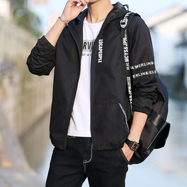 men's jacket thin coat 2020 new fashion autumn coat casual hooded clothes spring jacket male shirt, Black;brown
men's jacket thin coat 2020 new fashion autumn coat casual hooded clothes spring jacket male shirt, Black;brown