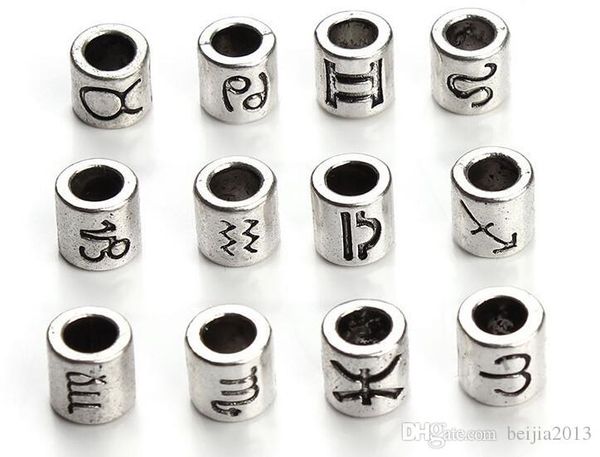 60pcs/lot 12 constellation and zodiac sign design antique silver plated spacer beads fit charm bracelet 7.5x7.5mm f3061, Black
60pcs/lot 12 constellation and zodiac sign design antique silver plated spacer beads fit charm bracelet 7.5x7.5mm f3061, Black