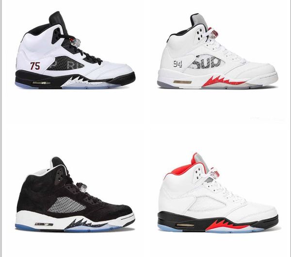 2020 5 5s mens basketball shoes black metallic 3m reflect black white grape oreo red suede white cement sneakers with box
2020 5 5s mens basketball shoes black metallic 3m reflect black white grape oreo red suede white cement sneakers with box