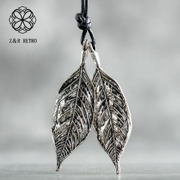 long necklace for women plant jewelry leaf pendants vintage rope chain lady accessories handmade female suspension decoration, Silver
long necklace for women plant jewelry leaf pendants vintage rope chain lady accessories handmade female suspension decoration, Silver