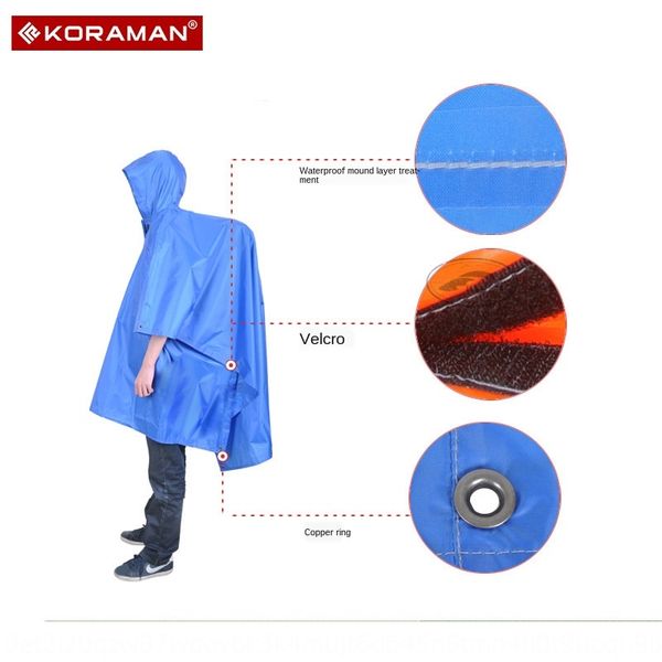 y88gy coolan multi-functional outdoor riding jumpsuit raincoat super electric vehicle clothing body clothes body clothes waterproof and dura, Gray;blue