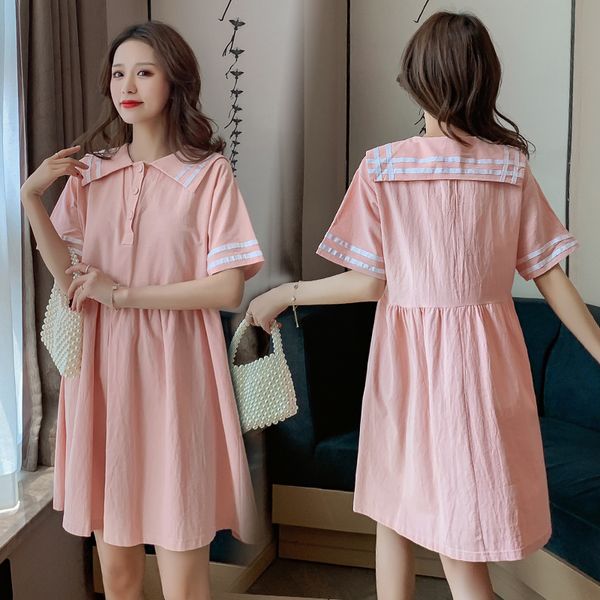 maternity dresses 6643# clothes summer cotton short sleeve loose stylish dress for pregnant women mom, White
maternity dresses 6643# clothes summer cotton short sleeve loose stylish dress for pregnant women mom, White