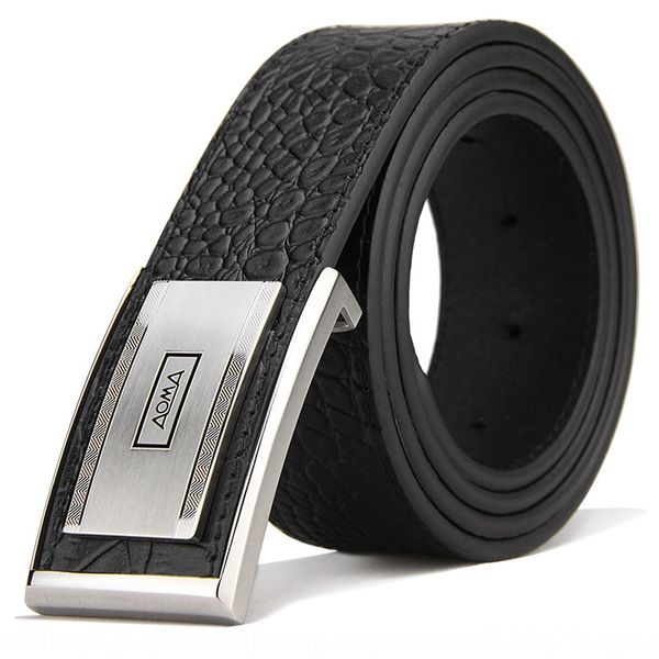 aoma crocodile pattern genuine leather men's non-sand business automatic buckle oma crocodile belt men's real belt, Black;brown
aoma crocodile pattern genuine leather men's non-sand business automatic buckle oma crocodile belt men's real belt, Black;brown