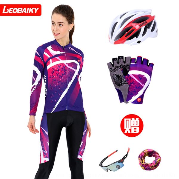 lb bicycle riding riding suit british spring summer autumn cycling clothing long sleeve suit women's mountain bike cycling clothing, Gray;blue
lb bicycle riding riding suit british spring summer autumn cycling clothing long sleeve suit women's mountain bike cycling clothing, Gray;blue