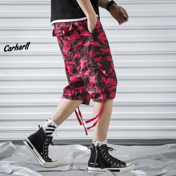 summer camouflage shorts 5 pants multi-pockets large size loose-fit shorts fashion youth european version of beach, Black
summer camouflage shorts 5 pants multi-pockets large size loose-fit shorts fashion youth european version of beach, Black