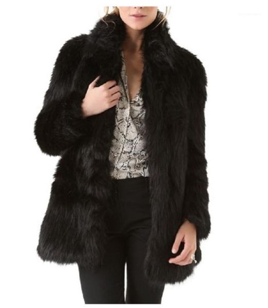 solid color winter fur coats stand collar thick warm jacket coat womens open stitch outerwear designer patchwork, Black
solid color winter fur coats stand collar thick warm jacket coat womens open stitch outerwear designer patchwork, Black