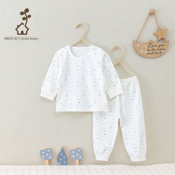fashion cotton open shoulder clothing two-piece set cute newborn long-sleeved and baby suit men's and women's baby clothes
fashion cotton open shoulder clothing two-piece set cute newborn long-sleeved and baby suit men's and women's baby clothes