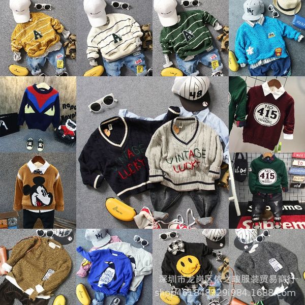 cavbt 2019 new children's autumn clothes baby's sweater long sleeve small and medium children's warm sweaterpullover sweaterd, Blue
cavbt 2019 new children's autumn clothes baby's sweater long sleeve small and medium children's warm sweaterpullover sweaterd, Blue