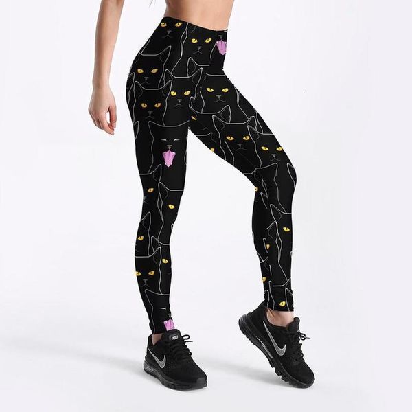 summer style fitness women leggings black cute cats printed leggings slim workout leggings ankel length pants s 4xl
summer style fitness women leggings black cute cats printed leggings slim workout leggings ankel length pants s 4xl